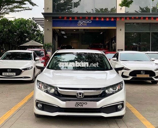 Honda Civic E 2019 Trắng 45.000 Km