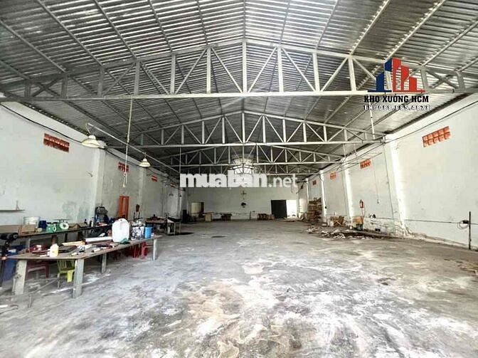 Cho Thuê Xưởng Hóc Môn 1.500m (tải 10T, cont 40f)