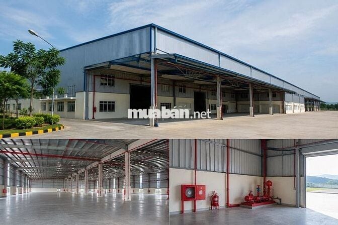 NHÀ KHO 1800M2 SẴN PCCC, TRONG KCN TẠI ĐÀ NẴNG, CHO THUÊ GIÁ RẺ 50K