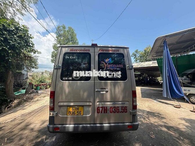 Mercedes Sprinter 2009 Vàng cát Ghế da