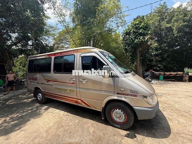 Mercedes Sprinter 2009 Vàng cát Ghế da