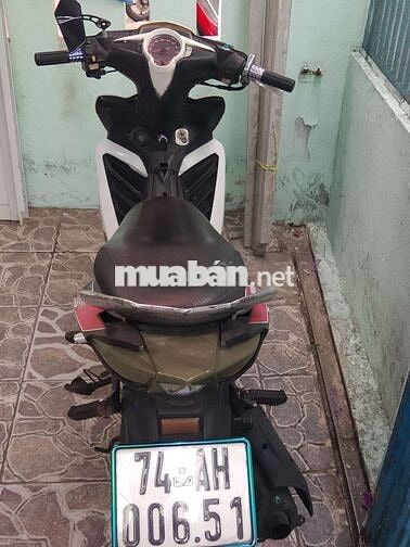 Xe máy 50cc Exciter Trắng Đen Đỏ