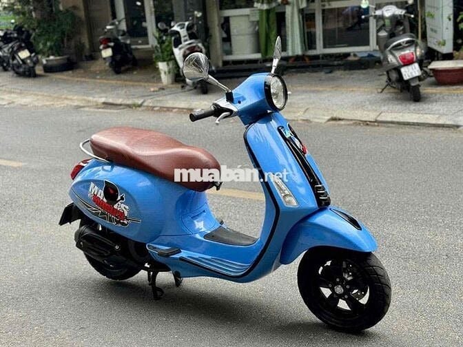 ❤️ Vespa Primavera 125 3Vie 2015 Xanh