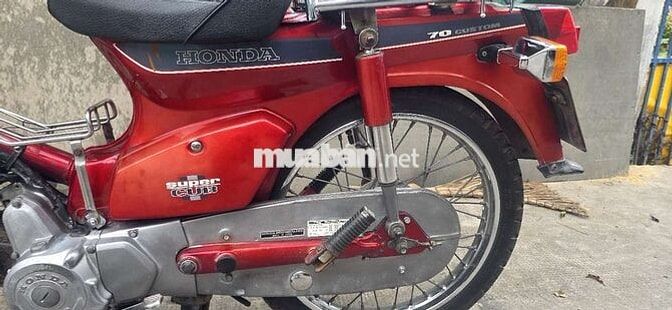 Honda Custom 70cc Đỏ êm ru
