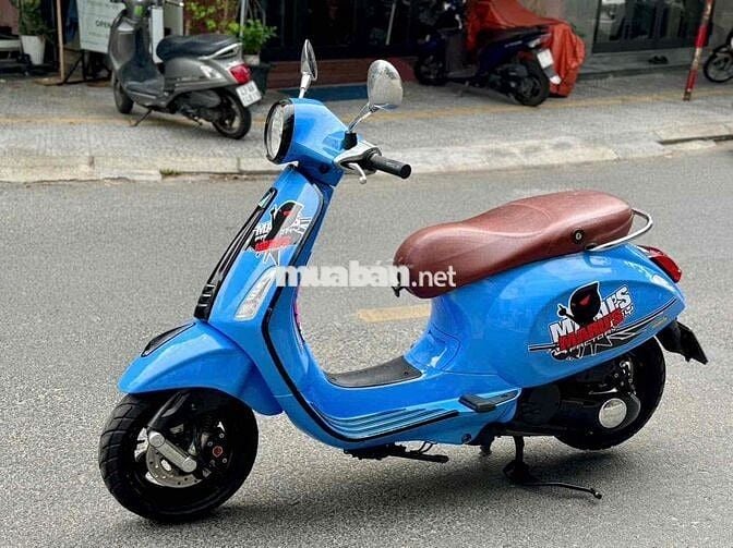 ❤️ Vespa Primavera 125 3Vie 2015 Xanh