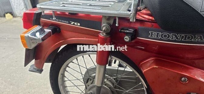 Honda Custom 70cc Đỏ êm ru