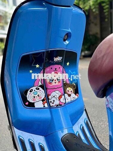 ❤️ Vespa Primavera 125 3Vie 2015 Xanh