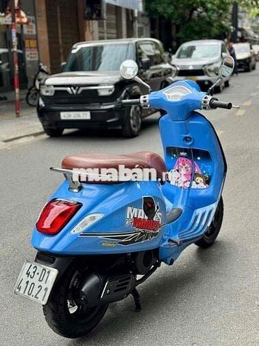 ❤️ Vespa Primavera 125 3Vie 2015 Xanh