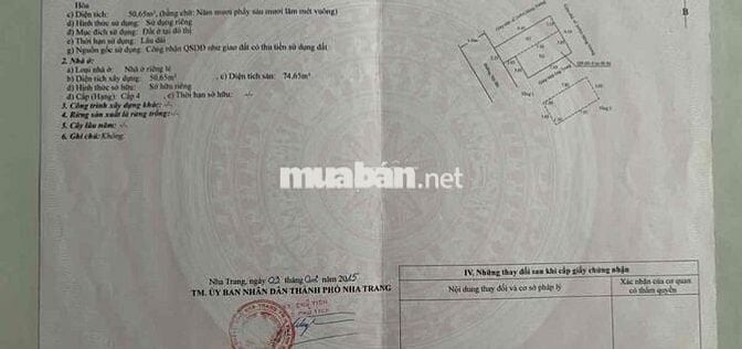🏡 BÁN NHÀ TRUNG TÂM TP. NHA TRANG – GẦN BIỂN TRẦN PHÚ – KHU LỘC THỌ