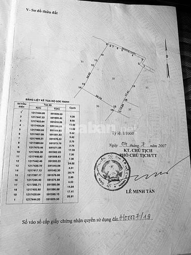 6 triệu/m2 !!! BÁN ĐẤT MẶT TIỀN ĐƯỜNG TRUNG AN, XÃ BÌNH MỸ, TP.HCM.