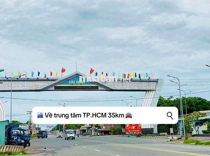 10x38=379m2 thổ cư Đường DT84 cạnh KCN Trảng Bàng, SHR, Giá 650tr