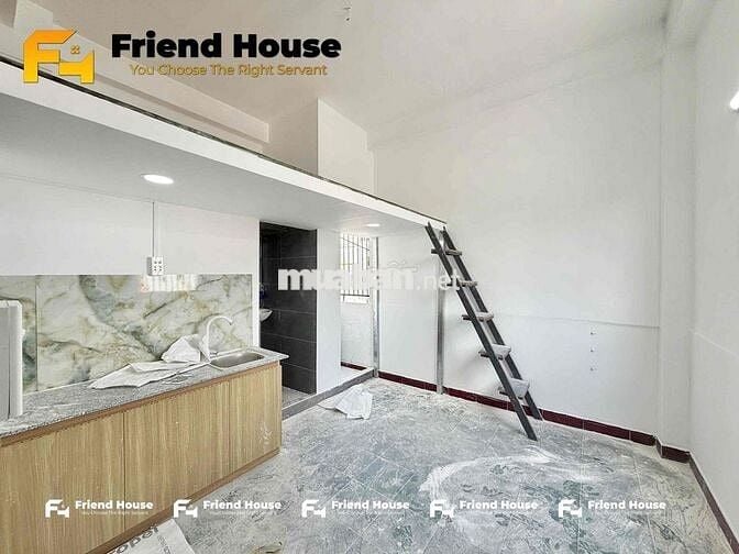 PHÒNG DUPLEX MỚI XÂY GIÁ RẺ NGAY NGÃ TƯ PHAN VĂN TRỊ