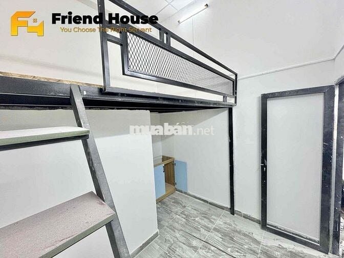 PHÒNG DUPLEX MỚI XÂY GIÁ RẺ NGAY NGÃ TƯ PHAN VĂN TRỊ