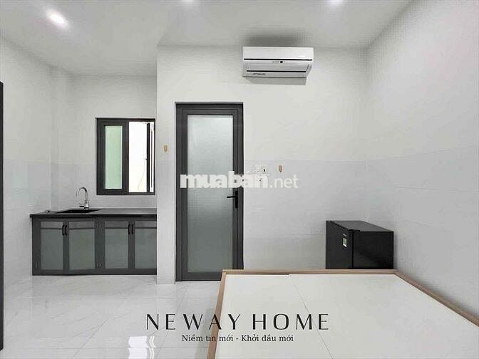 Studio cửa sổ trời sạch tinh tươm ngay gần cầu chữ Y