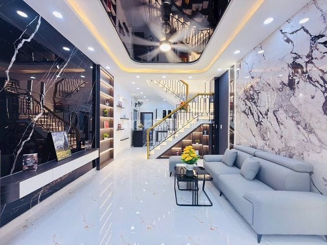 ⭐️Nhà DT:4x15m tuyệt đẹp Cao cấp góc 2 mặt hẻm Nguyễn Kiệm, P3.