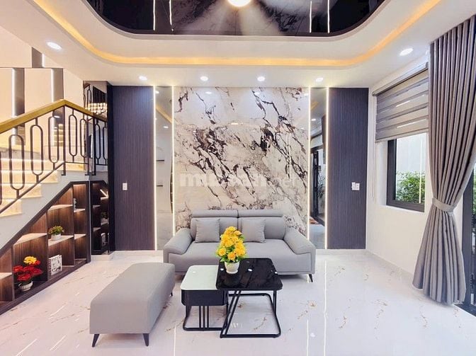 ⭐️Nhà DT:4x15m tuyệt đẹp Cao cấp góc 2 mặt hẻm Nguyễn Kiệm, P3.