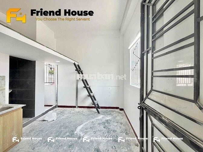 PHÒNG DUPLEX MỚI XÂY GIÁ RẺ NGAY NGÃ TƯ PHAN VĂN TRỊ