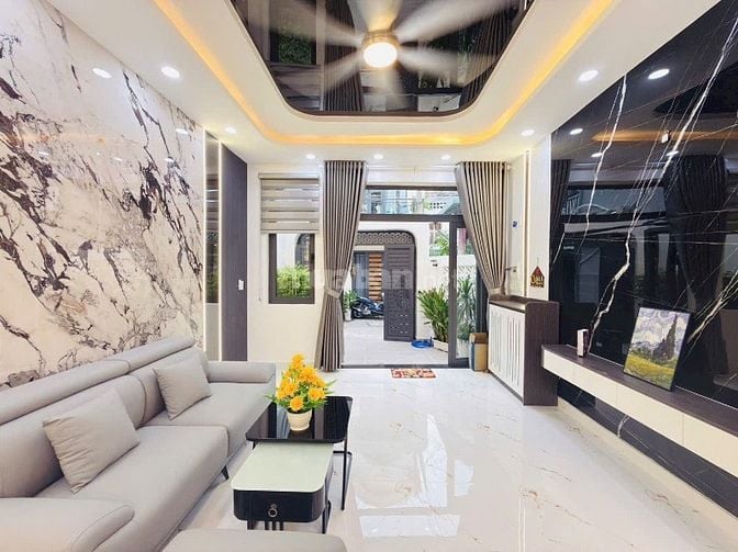 ⭐️Nhà DT:4x15m tuyệt đẹp Cao cấp góc 2 mặt hẻm Nguyễn Kiệm, P3.