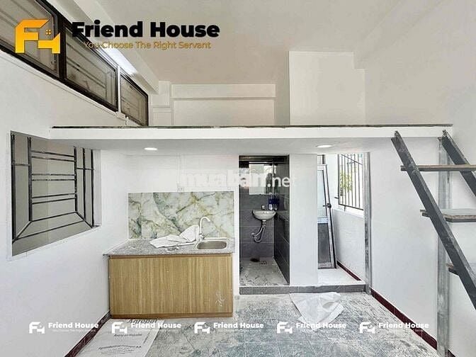 PHÒNG DUPLEX MỚI XÂY GIÁ RẺ NGAY NGÃ TƯ PHAN VĂN TRỊ