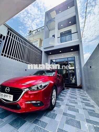 BÁN NHÀ TDM - PHÚ HOÀ 100% mới 4x30 - sân rộng