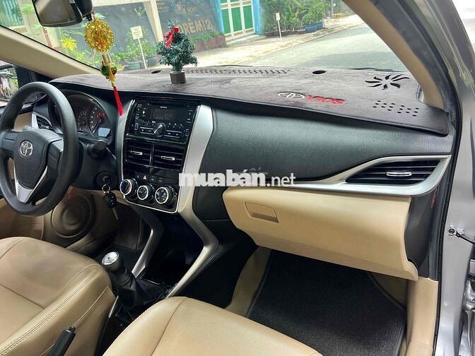 Toyota Vios 2019 Số sàn Bạc Siêu Đẹp