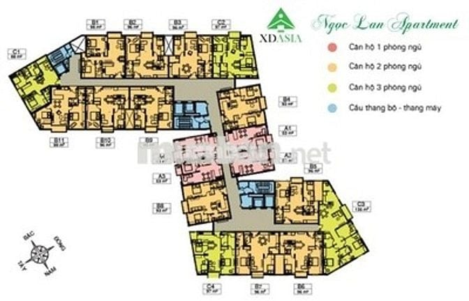 Cho thuê căn hộ Ngọc Lan Quận 7 giá 8tr/tháng 1pn nội thất full 54m2