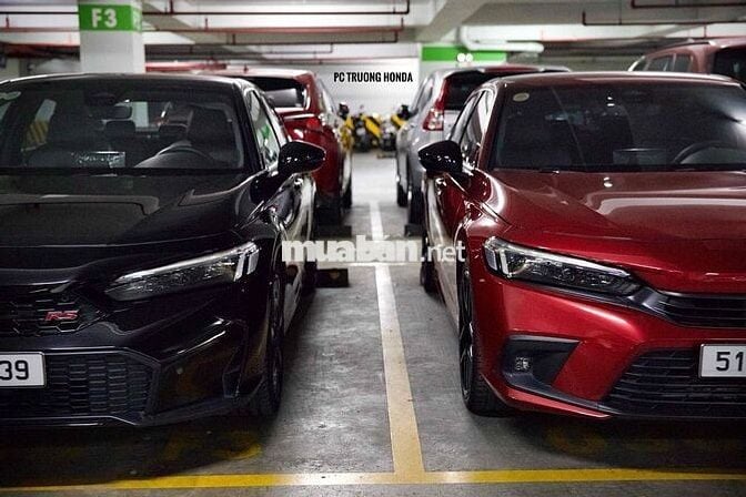 Cặp CIVIC RS 2023 và CIVIC RS HEV 2025 SIÊU MỚI