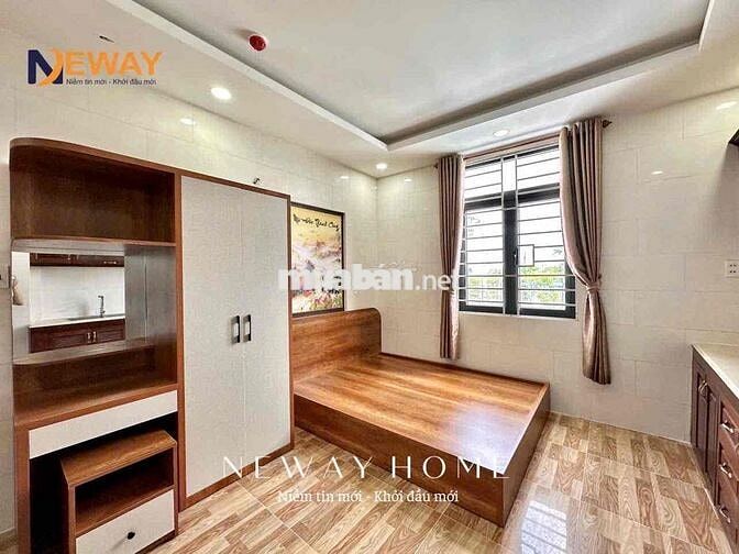 STUDIO FULL NỘI THẤT, CỬA SỔ TRỜI RIÊNG BIỆT, GIÁ RẺ NGAY THỐNG NHẤT