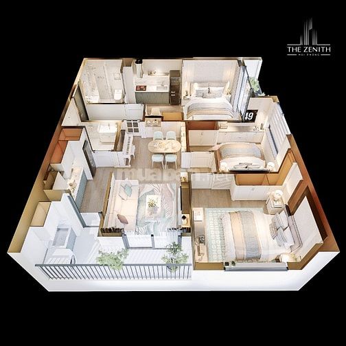 Nhanh tay sở hữu ngay căn hộ cao cấp 3PN tại The Zenith Đông Hòa 