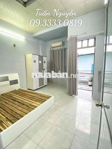 CHO THUÊ NHÀ HẺM LÊ VĂN LƯƠNG 4M x 12M - 2PN - 2 WC ( 8.5 Tr )