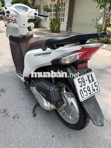 Honda Vision 2018 Trắng Zin Đẹp Bs Thành Phố