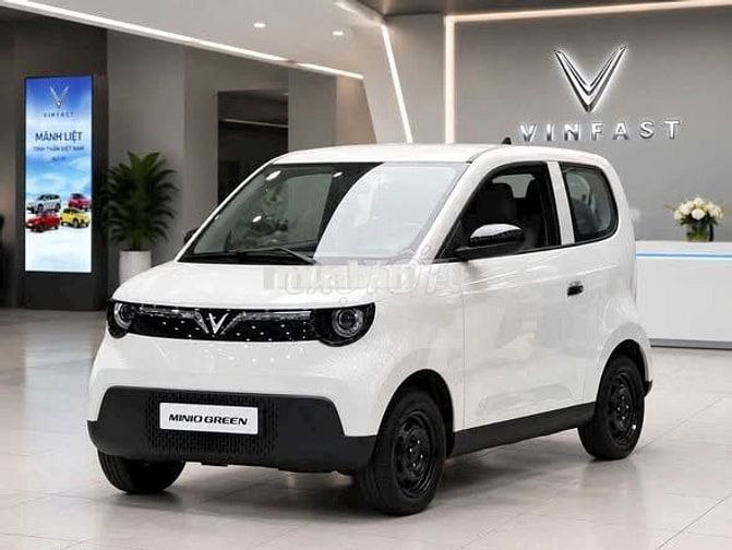 VinFast VF2 4 chỗ màu Trắng tiên phong mới