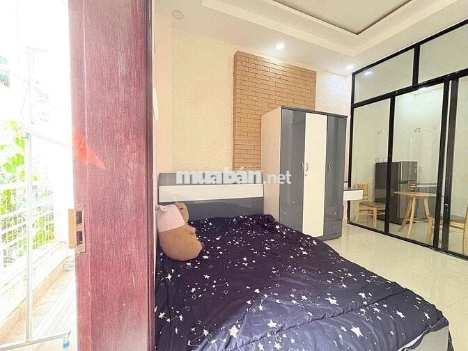 Cho thuê căn 1pn tách bếp ban công full nt ở Lê Hồng Phong quận 10