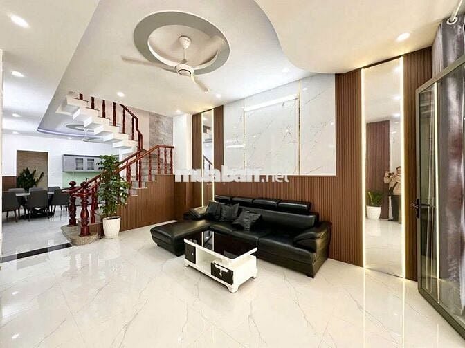 HẺM 7m Hoà Bình-Tô Hiệu, 4x20m, ĐÚC 3.5 TẤM MỚI, 4PN, oto ngủ nhà