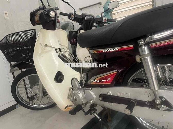 Honda Dream Thái 2023 Đỏ mận, Trắng