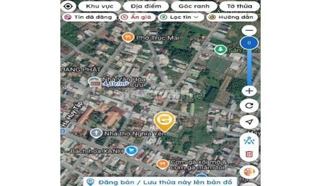 CHÍNH CHỦ BÁN ĐẤT FULL HỒNG THỔ CƯ 285m2 KHU DÂN CƯ HIỆN HỮU.    