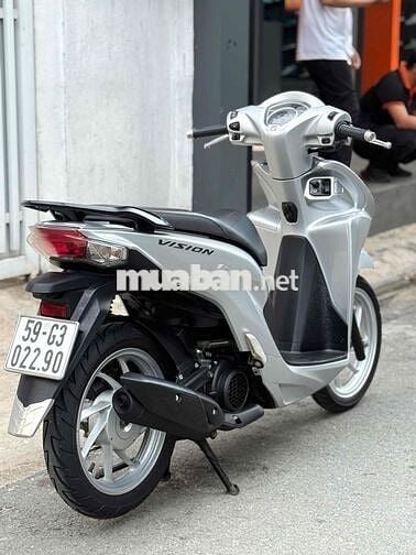 Honda Vision 2022 Bạc đen bstp 9chủ