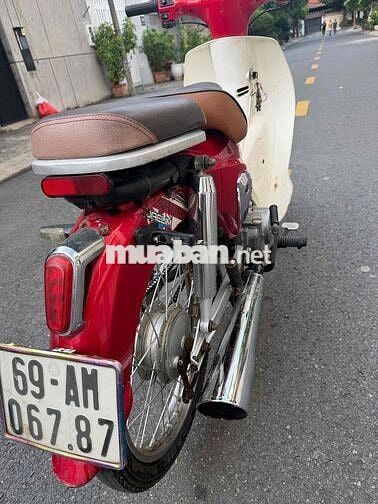 Honda Cub 50cc 2022 Đỏ Trắng Cà Mau Zin