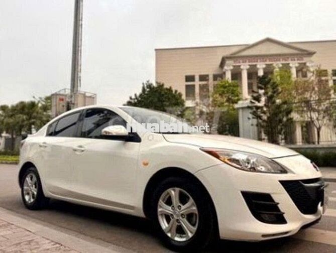 Mazda 3 1.6AT 2010 Trắng 130.000km