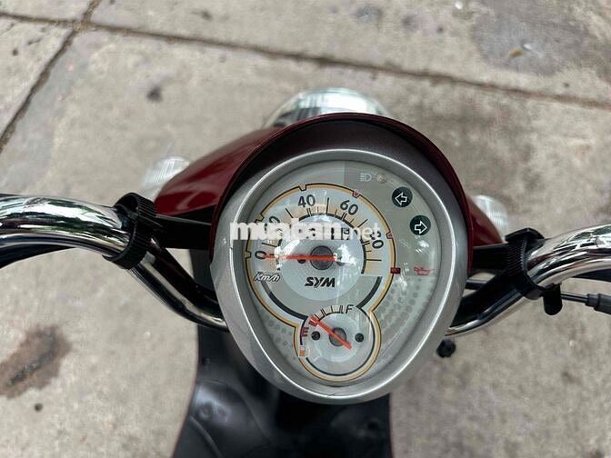 SYM Elite 50cc 2023 Đỏ 6.000km.BSTP 1 đời chủ