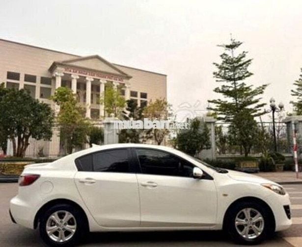 Mazda 3 1.6AT 2010 Trắng 130.000km