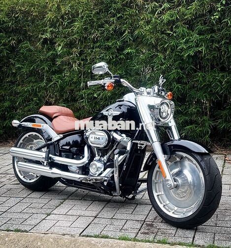 Harley-Davidson Fatboy114 2020 Đen bóng