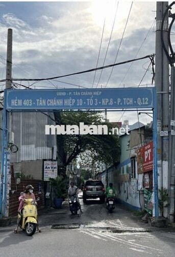 Bán đất thổ cư, hẻm xe tải nhỏ, hẻm thông, chính chủ