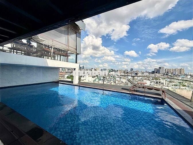 Căn hộ 1PN 55m2 Balcony Máy Giặt Riêng Hồ Bơi Thang Máy Viettel Tower