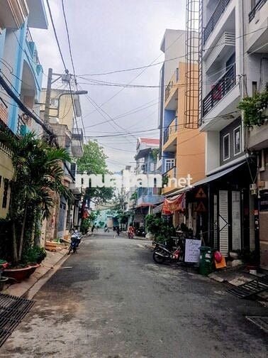  NHÀ HẺM BÀN CỜ 8M LÊ THÚC HOẠCH, DT 5X16M,1 TRỆT,4 TẦNG, 5PN,10.3 TỶ 