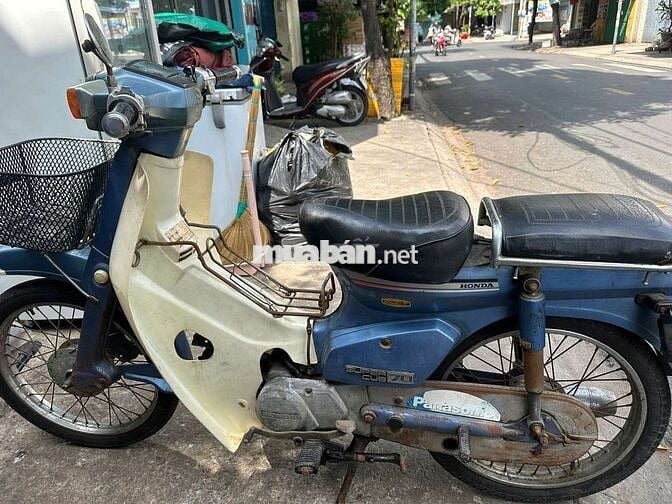 Honda Super Cub 70 Xanh trắng Cổ điển