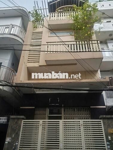  NHÀ HẺM BÀN CỜ 8M LÊ THÚC HOẠCH, DT 5X16M,1 TRỆT,4 TẦNG, 5PN,10.3 TỶ 