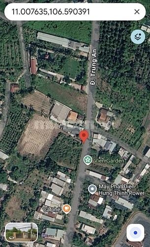 6 triệu/m2 !!! BÁN ĐẤT MẶT TIỀN ĐƯỜNG TRUNG AN, XÃ BÌNH MỸ, TP.HCM.