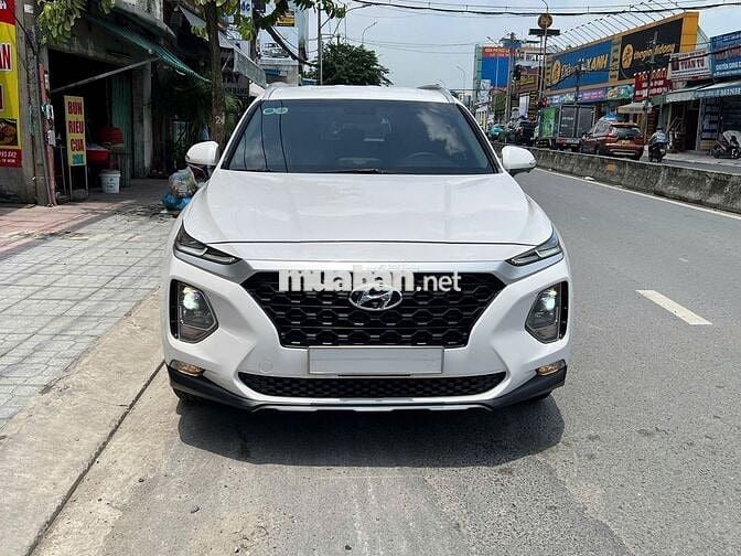 Hyundai Santafe 2021 2.2 turbo Trắng 83.000 km