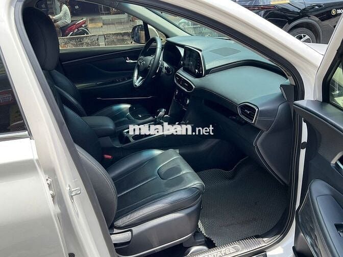 Hyundai Santafe 2021 2.2 turbo Trắng 83.000 km
